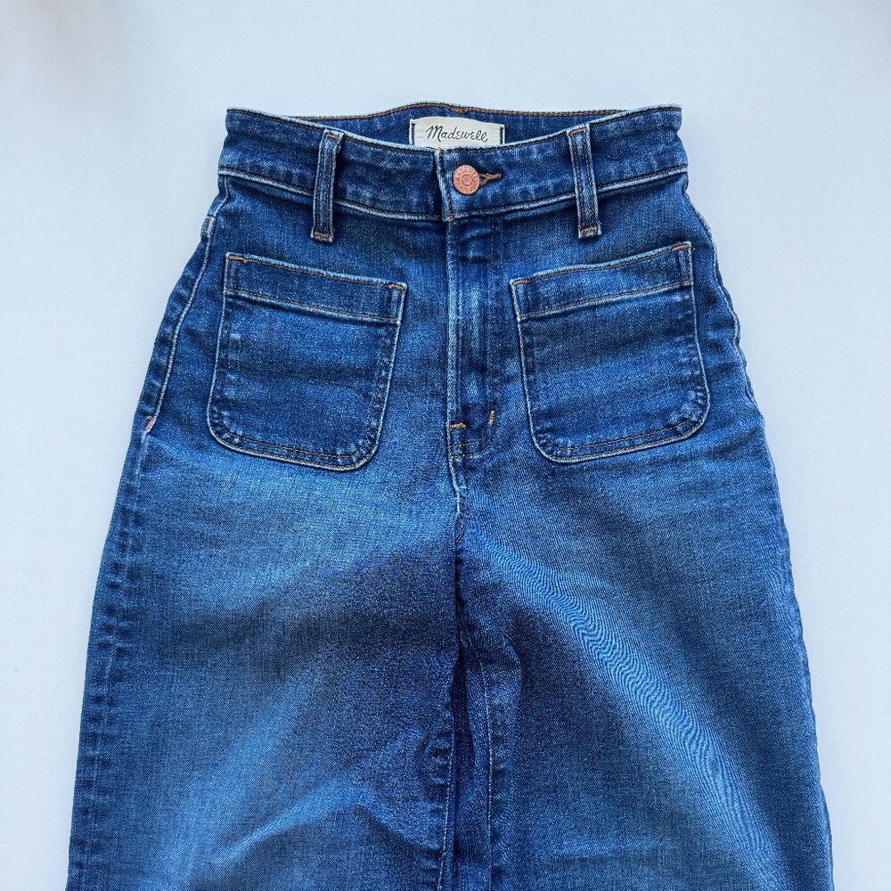 Madewell Emmett Wide-Leg Jean: Let Down Hem Edition